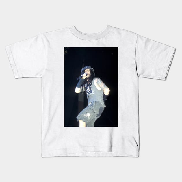 Rob Zombie Photograph Kids T-Shirt by Concert Photos